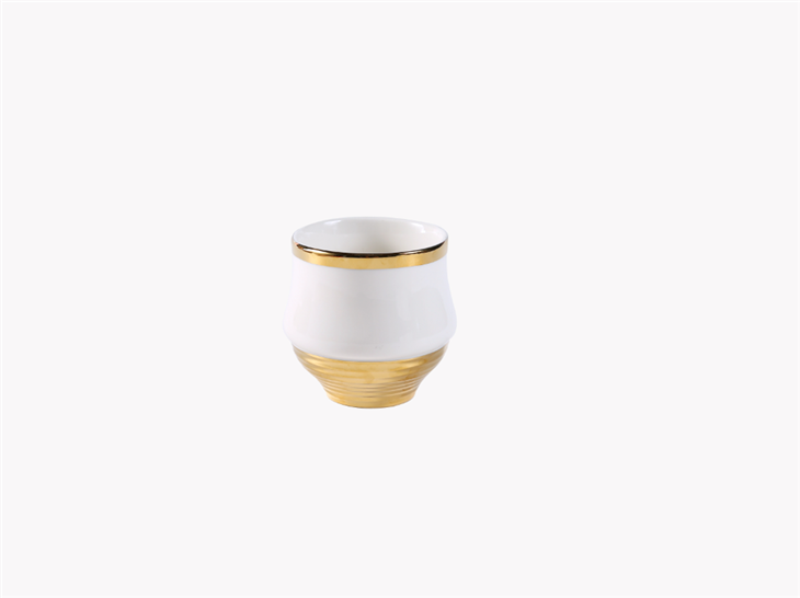 Suport de lumanare din ceramica Recipient alb pentru aromaterapie 150g